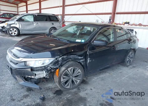 2018 Honda Civic Ex из США, поврежденный, VIN 19XFC1F31JE201388